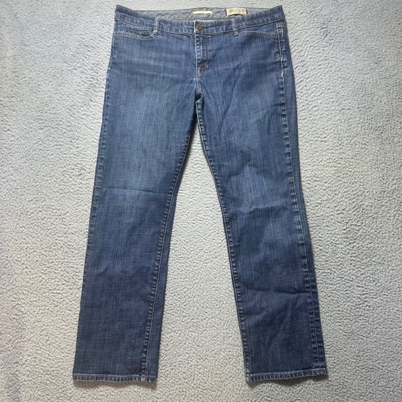 GAP Denim - GAP Limited Edition Women's Jeans Medium Wash Straight Leg Size‎ 16